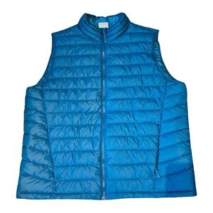 2XL blue Wind River hyper dri t-max puffer vest
